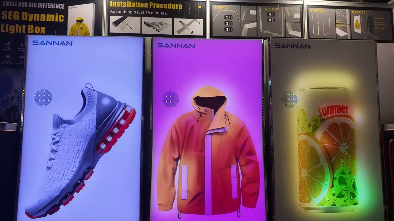 EUROSHOP -2026-SANNAN DYNAMIC LIGHT BOX