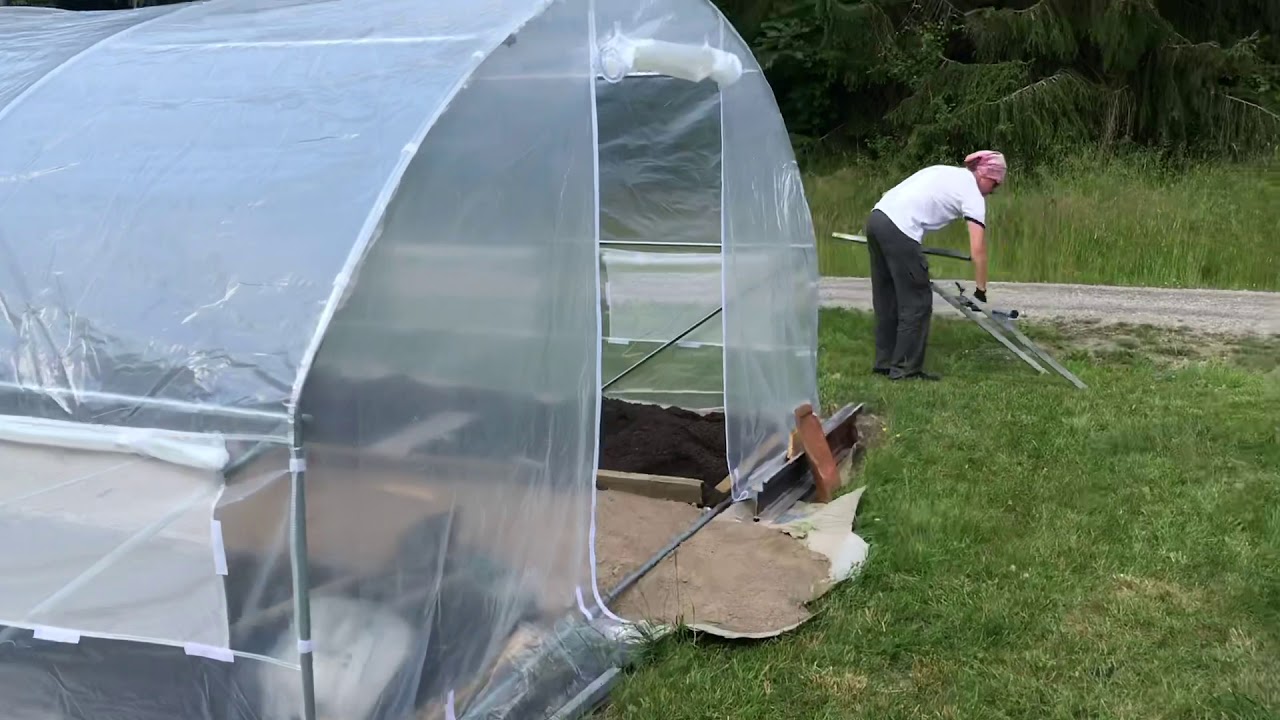 Växthus ”no-dig” Stussberget