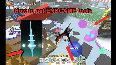How to get ENDGAME tools in Bee Swarm Simulator