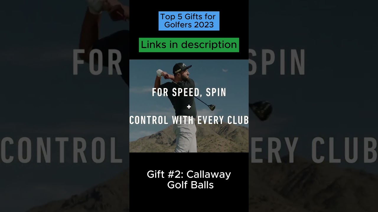 ✅ Top 5 Gifts for Golfers ⛳️ in 2023 