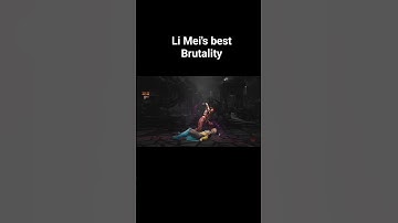 my favorite Li Mei Bruality in Mortal Kombat 1 #fgc #ps5 #gaming  #combos #omniman #invincible #pc