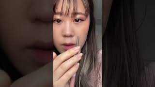 Popular korean makeup trend - how to make aegyosal easily! #shorts
