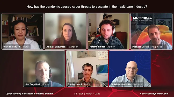 Cyber Security Healthcare & Pharma Summit | Expert Panel: Evolving Cyber risks in a Covid-19 World.