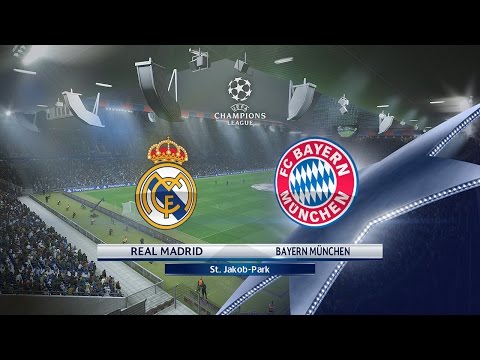 [PS4] PES 2017 - REAL MADRID vs BAYERN MUNCHEN