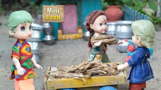 Miniature Dry Fish Cutlet Recipe | How to make Delicious Dry Fish | Mini Food Cooking