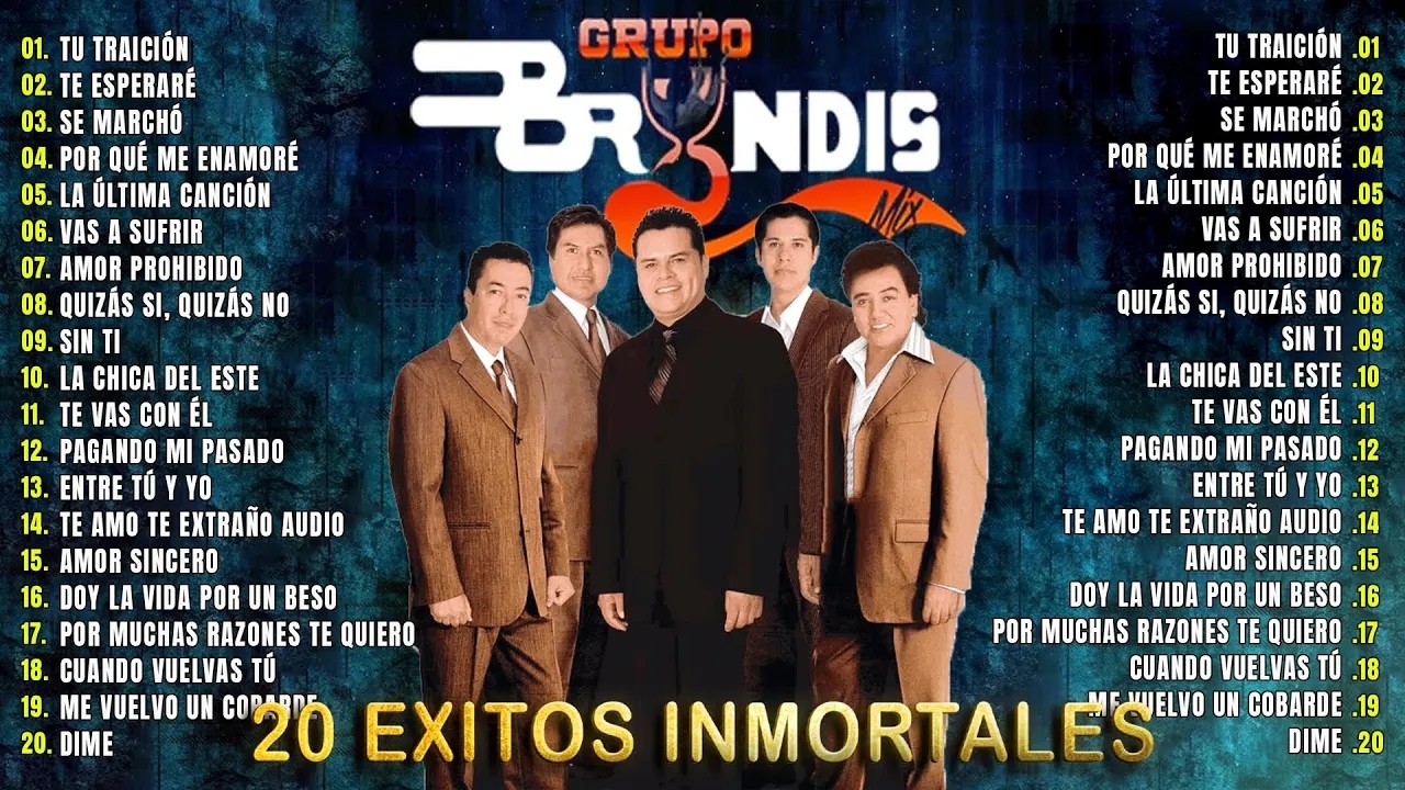 GRUPO BRYNDIS SPECIAL MIX ROMÁNTICOS 🌹 BRYNDIS SUS MEJORES HITS 🌹 BRYNDIS BALADAS