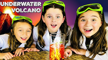 Kids Science Videos: How to Make a UNDERWATER VOLCANO