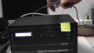HF/6m power amplifier 300W MOSFET SD2933  test for N3QQ