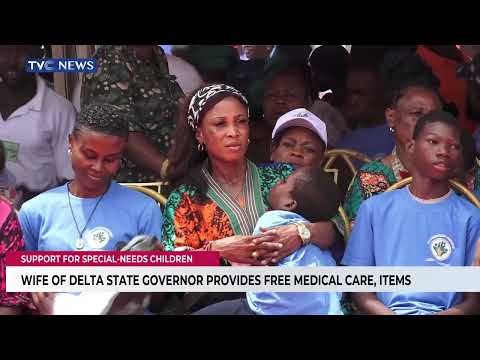 Wife Of Delta State Governor Provides Free Medical Care, Items