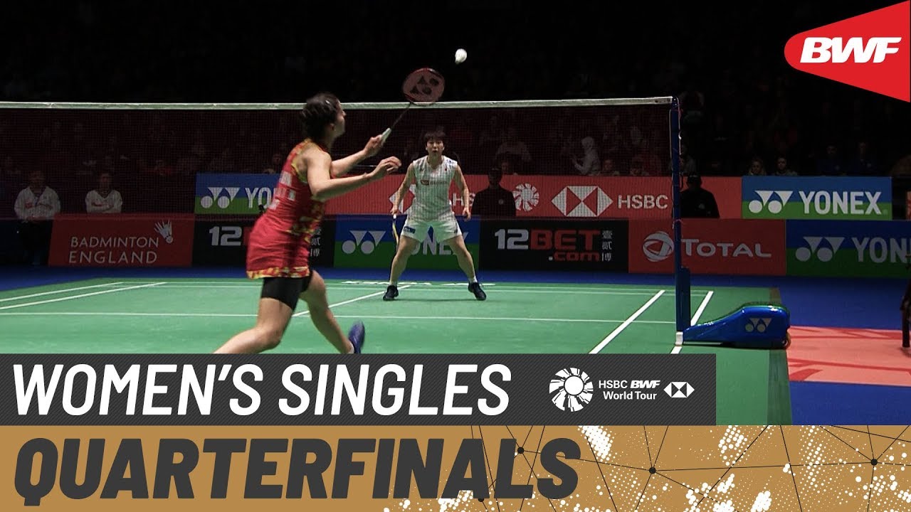 QF | WS | Carolina MARIN (ESP) [8] vs. Akane YAMAGUCHI (JPN) [3] | BWF 2020