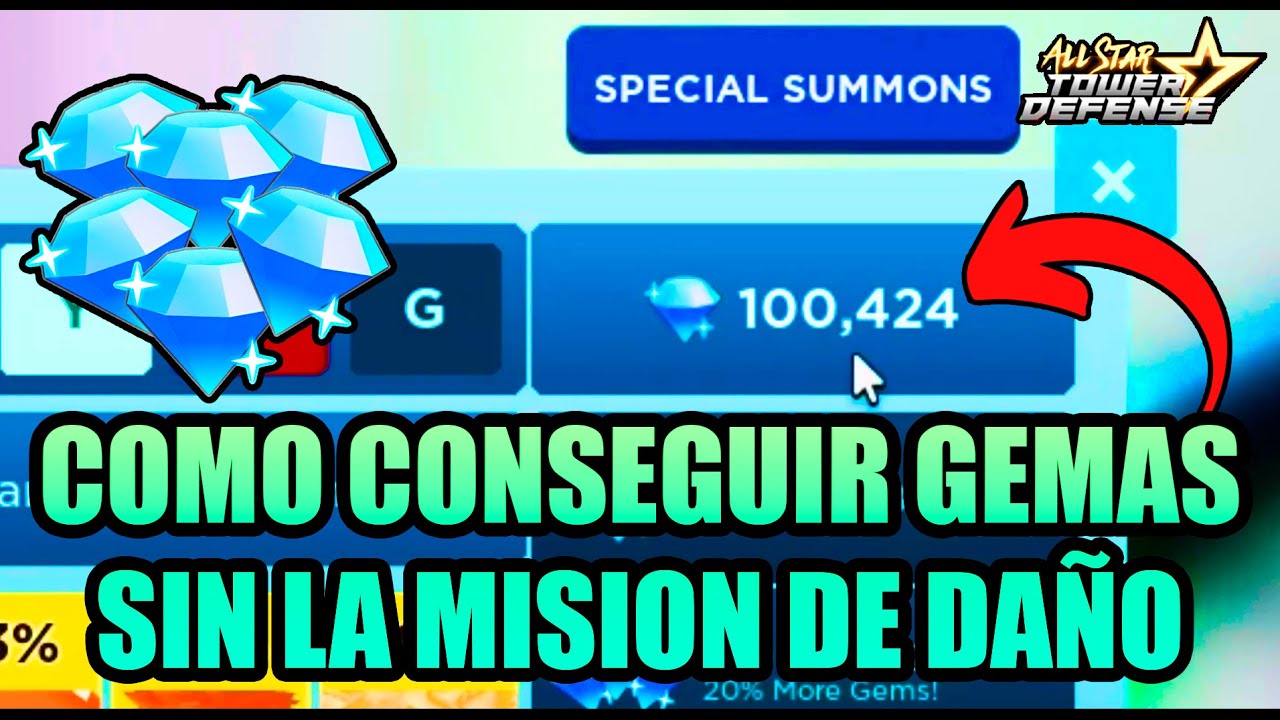 💎CÓMO CONSEGUIR GEMAS SIN LA MISION DE DAÑO💎 TOP 5 🌟 ALL STAR