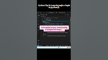 This One Tuple Trick Will Blow Your Mind 🤯 | Python Tips for Beginners #pythontips #python #coding