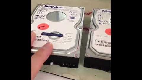 LaCie 600gb Raid0 - 2x Maxtor 3.5" ATA  6L300R0 99% Recovered for $600! 300 dollar data recovery