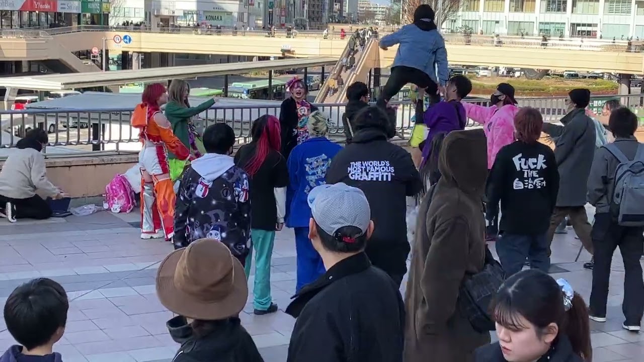 2024.2.4プランクスターズ仙台路上ライブ