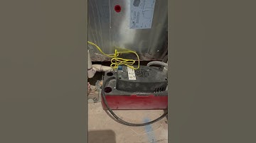 Condensate Pumps need maintenance to prevent leaks #homeinspection #hvac