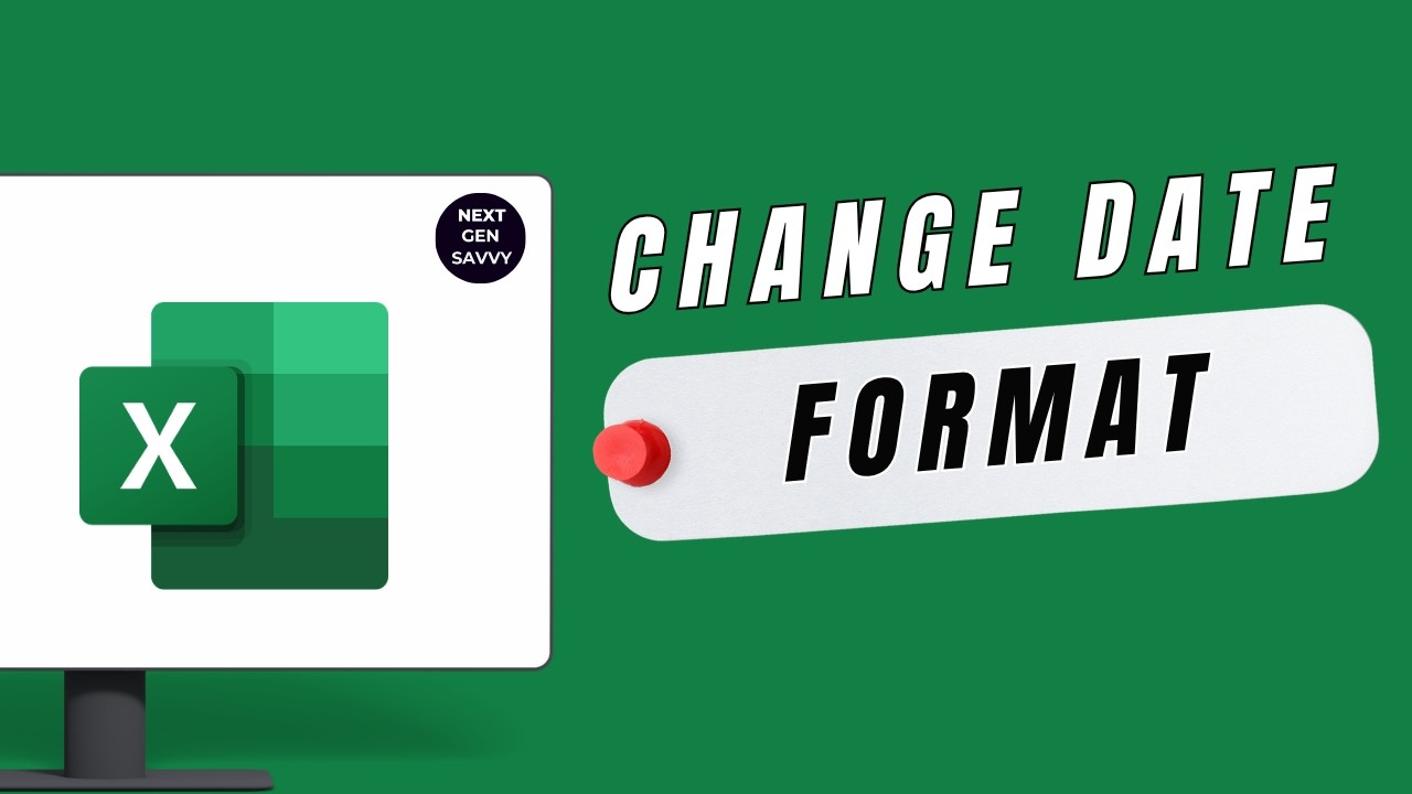How to Change Date Format in Excel (the Simplest Way) - YouTube