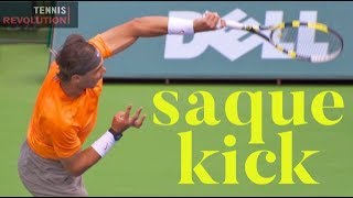 🔥 Saque Kick ou Topspin | Saque dos Profissionais