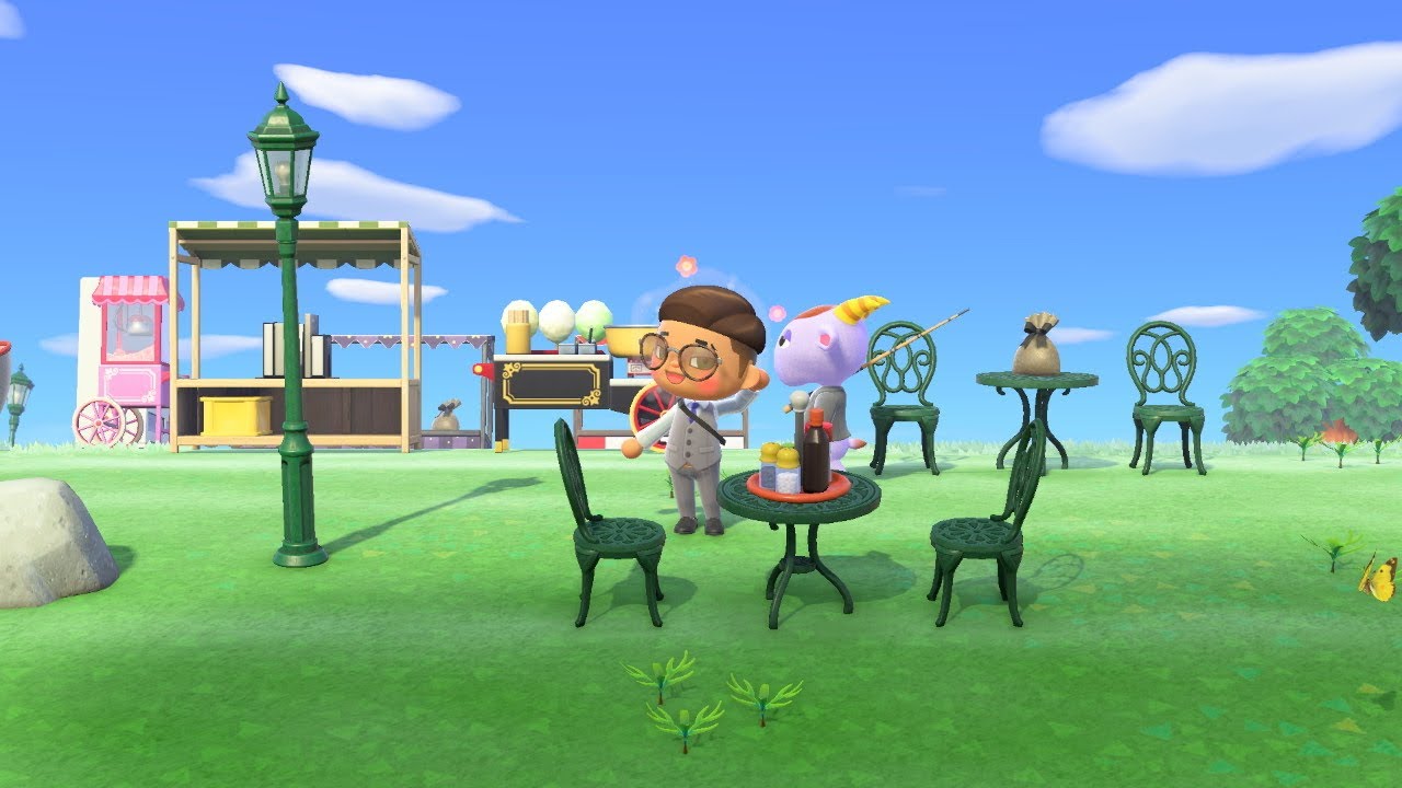 Short animal crossing stream!