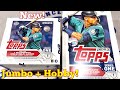 New release  2023 topps series 1 baseball cards  jumbo and hobby box opening