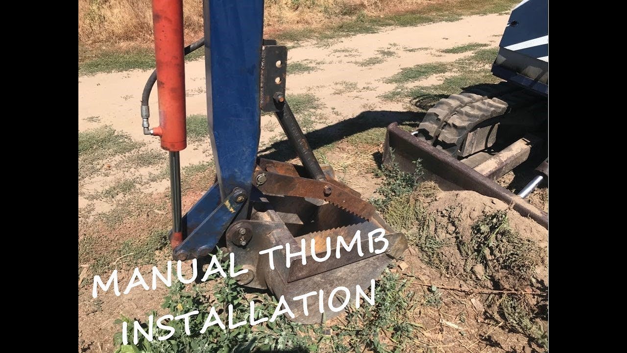 Manual Thumb Installation YouTube