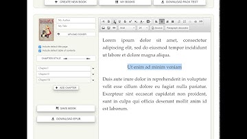 How to add italic text to your ebook (epub and mobi) with ebook leap