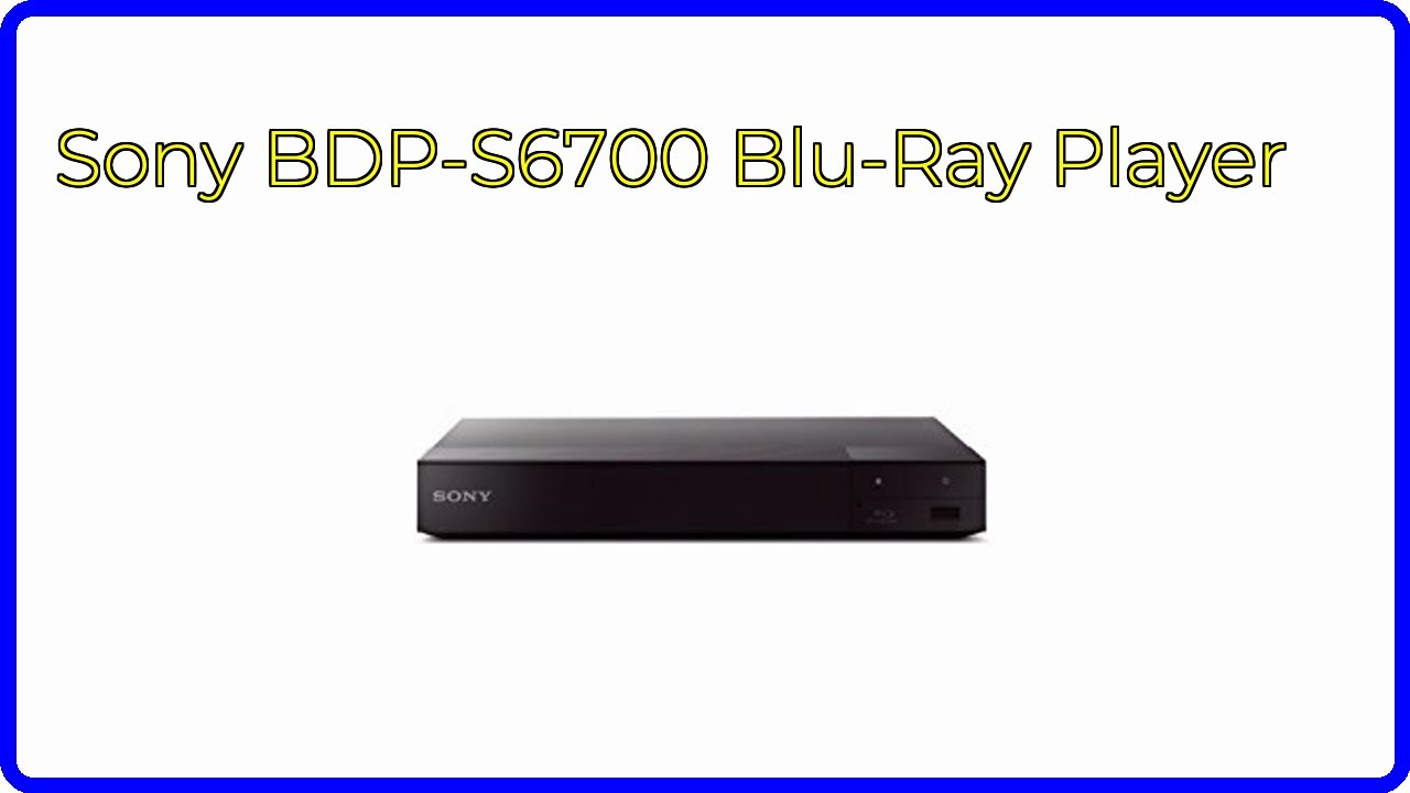 REVIEW (2026): Sony BDP-S6700 Blu-Ray Player. First Look. - YouTube