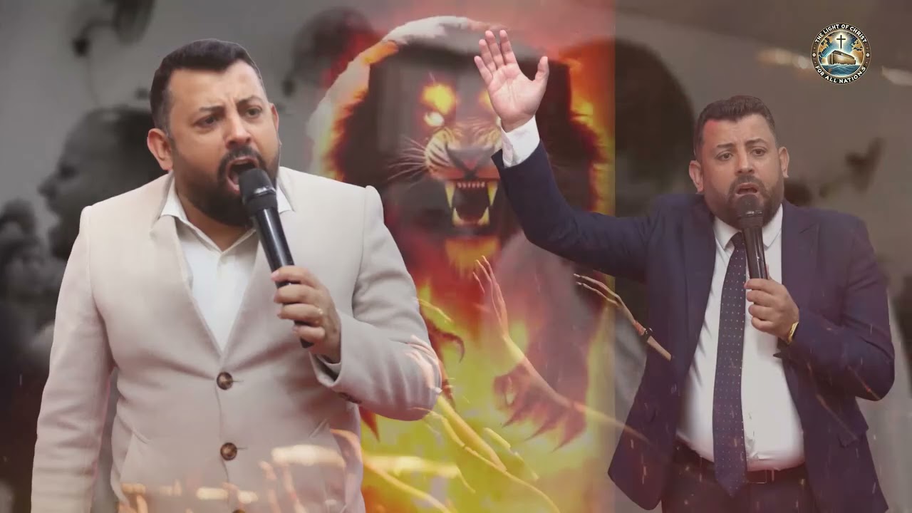 كنيسة نور المسيح لجميع الأمم القس سعيد عبده الممسوح باروح القدس 30 دقيقة التكلم باللسنة مشاركة