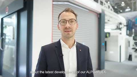 5 Facts about the W&H ALHFAFLEX CI Flexo Printing Press