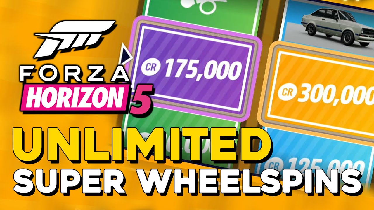 Forza Horizon 5 How To Get Unlimited Super Wheelspins (CR & Mastery Points Farming Method)