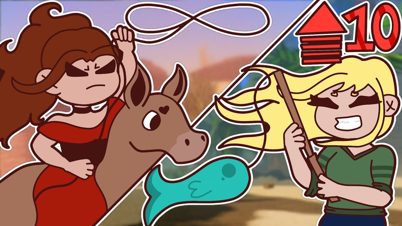 PRO vs PRO: Race To LEVEL 100 in WILD HORSE ISLANDS on ROBLOX