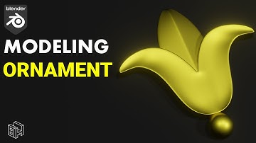 Blender Ornament 3D Modeling Tutorial (day-04)