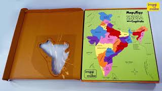 Mapology India With Capitals