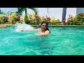 Heroine Namitha swimming video in bikini || Heroine namitha spotted in bikini wet