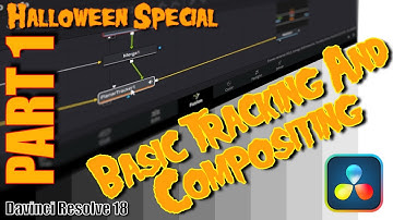 Halloween Special (Creepy) - Part 1 - Tracking and Compositing in Davinci Resolve