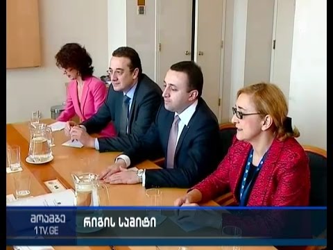 ირაკლი ღარიბაშვილი შვედეთის პრემიერს შეხვდა