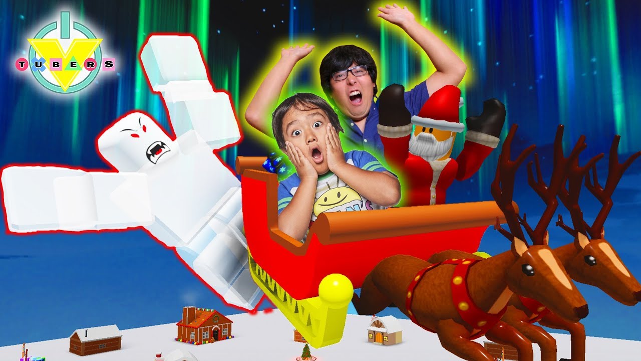 Ryan S Christmas Eve In Roblox Let S Play Roblox Holiday Game - how to be chuck e cheese in robloxian highschool youtube