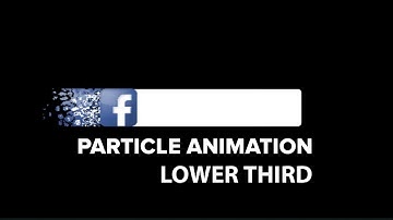 Simple particle Lower Third Animation Alight Motion | Alight Motion Tutorial Part #2