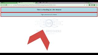 Mastering the Use of DIV Element in HTML5 | Step-by-Step Tutorial | Noul Brothers
