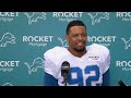 Detroit Lions players meet with the media on July 30 | 2024 Training Camp Day 6