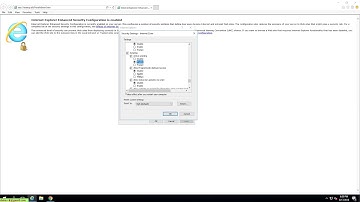 How to enable Javascript in Internet Explorer Windows Server 2016