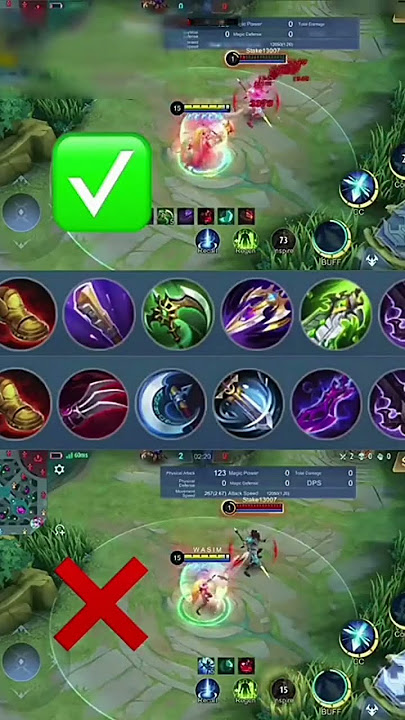 Adu item miya mana yang lebih sakit#mobilelegends #shorts