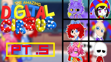 The Amazing Digital Circus Reacts To Themselves (.5/?) | TADC | Gacha Reaction | (2x Speed)