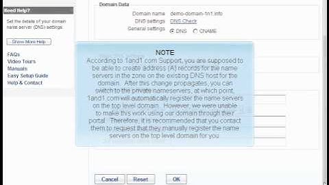 1and1 com  - Changing name servers - Adult-Hosting.com