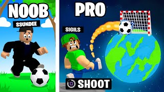 Kicking BALLS Around the WORLD in Roblox