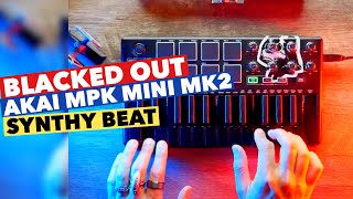 AKAI MPK MINI MK2 (Blacked Out) Synth Beat | TAETRO screenshot 5