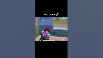 FASTEST 1V4 CLUTCH 🚀 #bgmishprts #1v4clutch #bgmi #viral #shorts