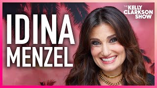 ⁣Idina Menzel Says Motherhood Helped Her Feel Less Pressure To Be Perfect