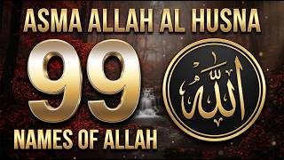 99 Names of Allah ASMAUL HUSNA اسماء الله الحسنی - Beautiful Recitation to Calm Your Heart