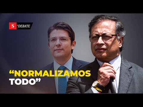 &quot;Normalizamos todo&quot;: Mauricio Gómez Amín CUESTIONA duramente a Gustavo Petro | El Debate