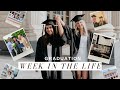 GRADUATION WEEK IN THE LIFE | last finals, family, commencement bts